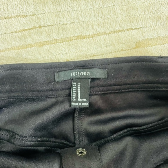 Forever 21 black Button-Front Mini Skirt - Picture 3 of 4